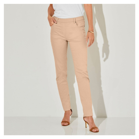 Strečové dlhé nohavice v členitom strihu Blancheporte