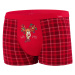 Boxerské šortky Rudolph 2 007/62 Red - Cornette