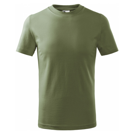 Malfini Basic Detské tričko 138 khaki