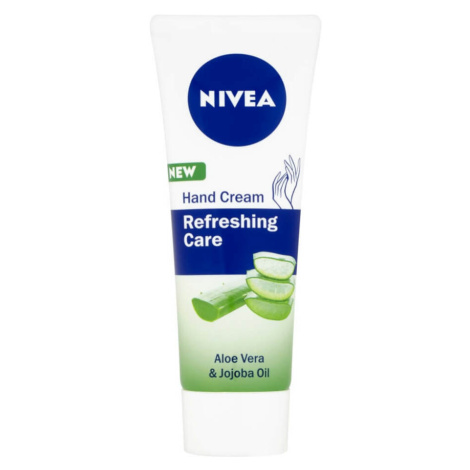 NIVEA Refreshing Care Krém na ruky Aloe Vera & Jojobový olej 75 ml