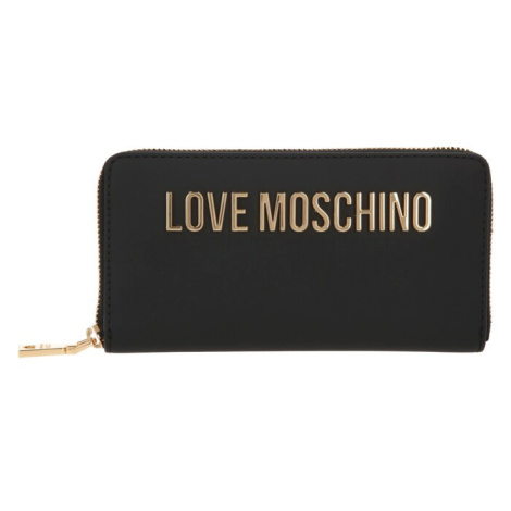 Love Moschino Peňaženka  zlatá / čierna