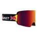 Lyžiarske okuliare RED BULL SPECT LINE-01, black, brown with red mirror, CAT3 + SPARE LENS