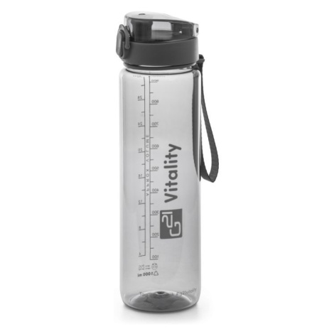 G21 59924 Láhev na pití, 1000 ml, šedá