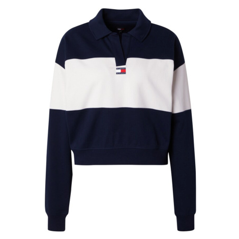 Tommy Jeans Mikina  námornícka modrá / červená / biela Tommy Hilfiger