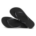 HAVAIANAS SLIM FLAT FORM Dámske žabky, čierna, veľkosť 39/40