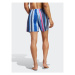 Adidas Plavecké šortky Striped Swim Shorts IA7752 Modrá Regular Fit