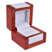 JK Box Svetlá drevená krabička na prsteň DN-2 / A1