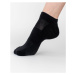 Vilgain Workout Organic Ankle Socks 3 páry black