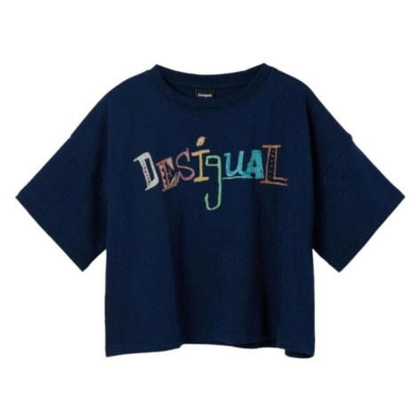 Desigual  -  Tričká s krátkym rukávom Modrá