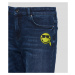 Džínsy Karl Lagerfeld Unisex Smiley Denim Pants Modrá