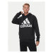 Adidas Mikina Essentials French Terry Big Logo Hoodie IC9363 Čierna Regular Fit