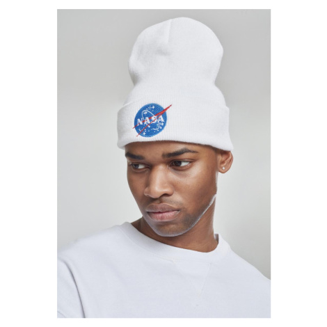 Zimná čiapka MR.TEE NASA Insignia Beanie Farba: white