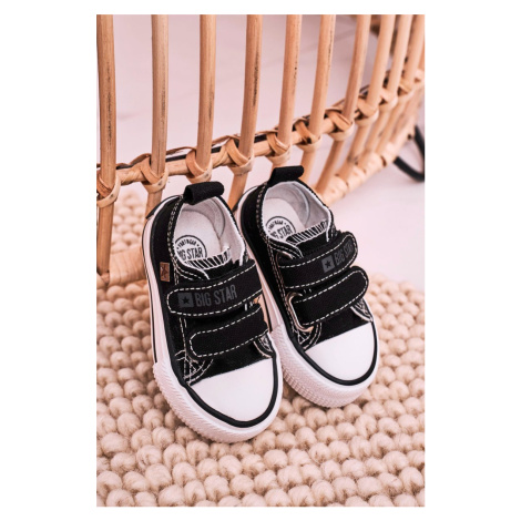 Children's Classic Sneakers Big Star - Black