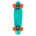 Skateboard FIZZ BOARD Blue, Orange PU, modrý