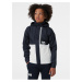 White-blue children's waterproof jacket with hood HELLY HANSEN - unisex