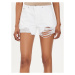 Pepe Jeans Džínsové šortky Relaxed Short Mw PL801110TB9 Biela Relaxed Fit