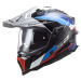 LS2 MX701 Explorer Carbon Frontier Black/Blue Prilba