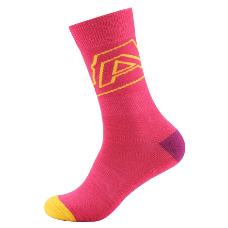 Merino wool socks ALPINE PRO PHALTE cabaret