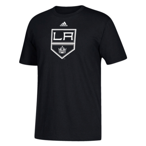 Los Angeles Kings pánske tričko black Adidas Primary Logo