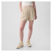 Šortky GAP Crinkle Gauze Pull On Shorts Bedrock 291