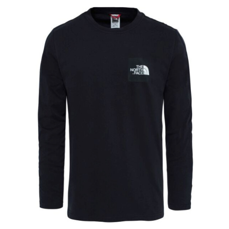 The North Face L/S FINE TEE Pánske tričko, čierna, veľkosť