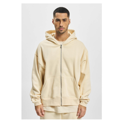 DEF Zipper Hoody Beige