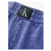 Modré dámske teplákové šortky Calvin Klein Jeans