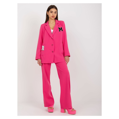 Blazer-LK-MA-509239.40P-Dark Pink