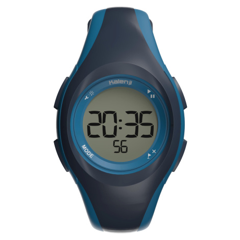 Bežecké hodinky so stopkami W200 S modré KALENJI