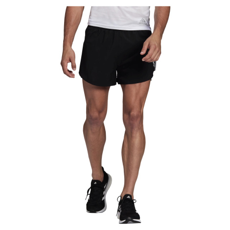 adidas Run Men's Fast Reflective Split Shorts Black