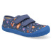 Barefoot dětské plátěnky Koel - Dud Print Bear Blue modré