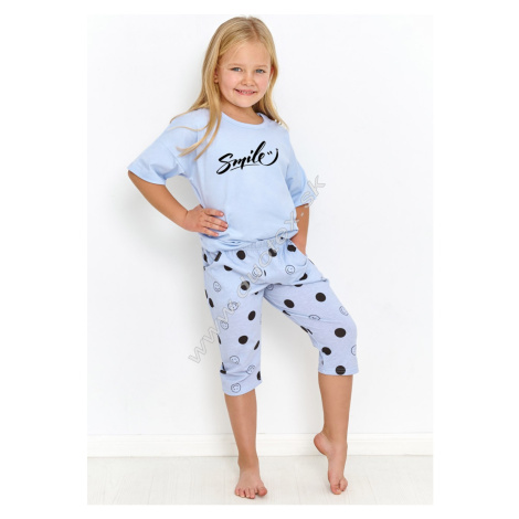 TARO Dievčenské pyžamo Chloe2903 ss31-sv.modrá