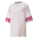 Puma POWER COLORBLOCK TEE Dámske tričko, ružová, veľkosť