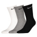 NIKE Športové ponožky  sivá melírovaná / čierna / biela