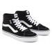 Dámska rekreačná obuv VANS WM Filmore HI (Suede Canvas) black white