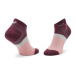 Asics Súprava 3 párov kotníkových ponožiek unisex Color Block Ankle 3033B560 Ružová