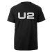 U2 tričko Logo Čierna