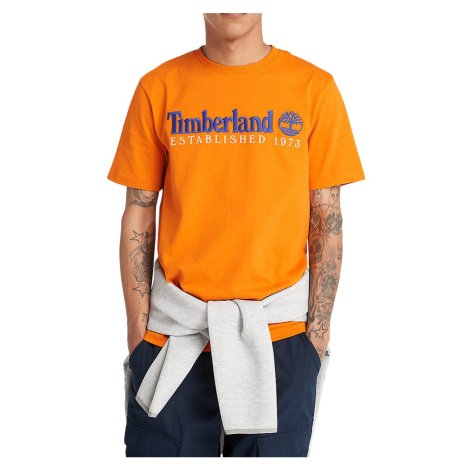 Timberland  221876  Tričká s krátkym rukávom Oranžová