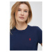 Bavlnené tričko Polo Ralph Lauren tmavomodrá farba,211898698