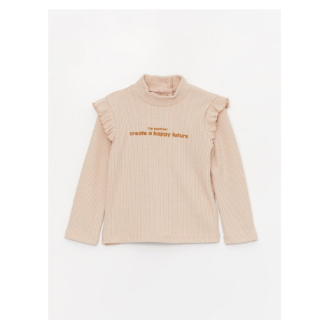 LC Waikiki Turtleneck Long Sleeve Baby Girl T-Shirt