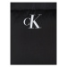 Calvin Klein Jeans Vatovaná bunda Logo Tape IB0IB01823 Čierna Regular Fit