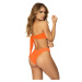 Oranžové bandeau bikiny 67057