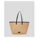 Kabelka Karl Lagerfeld K/Essential Raffia Tote Natural