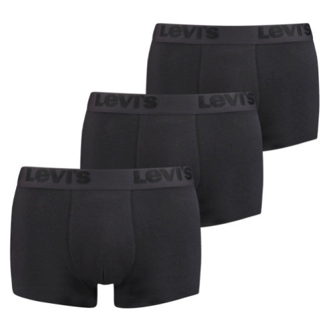 Levi's&reg; MEN PREMIUM TRUNK 3P Pánske boxerky, čierna, veľkosť