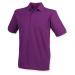 Henbury Pánske polo tričko H400 Magenta