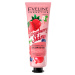 Eveline Cosmetics Strawberry Skin ošetrujúci balzam na ruky s vôňou jahôd