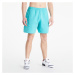 Nike Solo Swoosh Fleece Shorts Washed Teal-White modré
