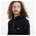 Mikina FRED PERRY Hooded Zip Through Sweatshirt Black