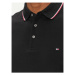 Tommy Hilfiger Polokošeľa 1985 MW0MW30750 Čierna Slim Fit