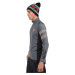 Rossignol mikina Classique Hero 1/2 Zip onyx grey